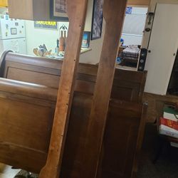 Queen Size Wooden Bed Frame