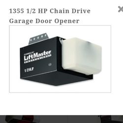Chainmaster LiftMaster 1355 1/2 HP Chain Drive Garage Door Opener