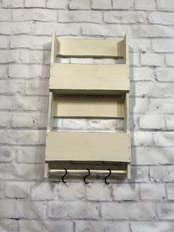 Small Wood Coffee & Syrup Rack