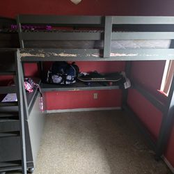 Loft Bed With Dresser And Desk