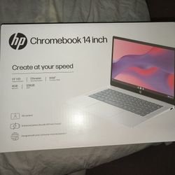 NEW HP Chromebook 14 In 128 GB