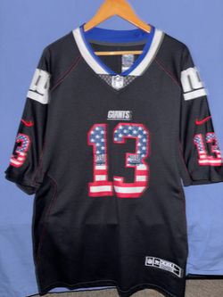 LIMITED MEN'S ODELL BECKHAM JR BLACK JERSEY - #13 FOOTBALL NEW YORK GIANTS RUSH