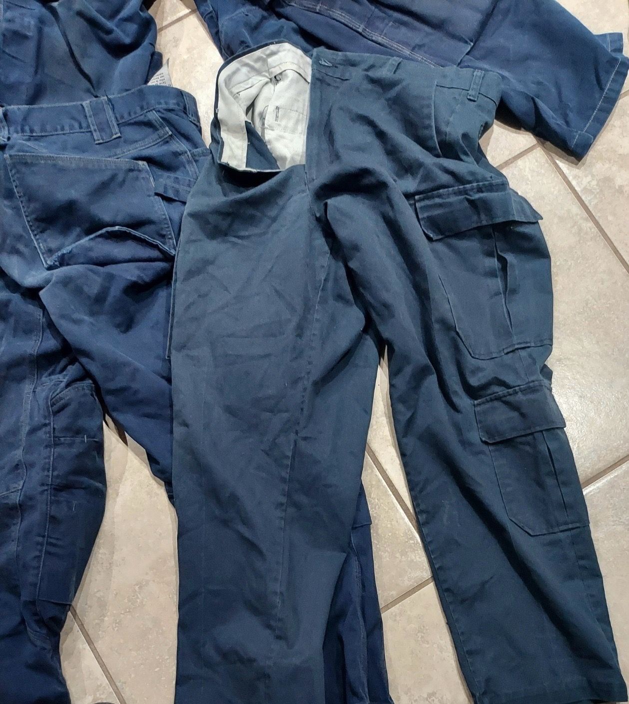 FR blue work pant
