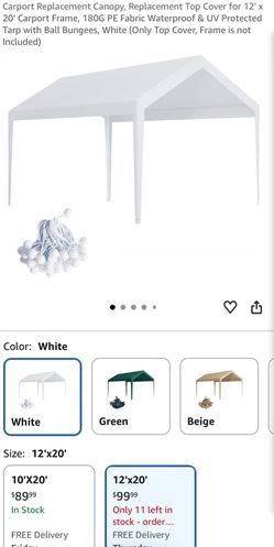 Replacement canopy cover ( no frame)