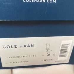 Cole Haan Size 9 Women’s Catskills Leather Boot