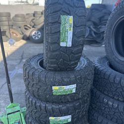33X12.50R18 TBB MT Brand New Tires Mount And Balanced Included