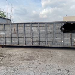 40 Yard Roll Off Dumpster Bin
