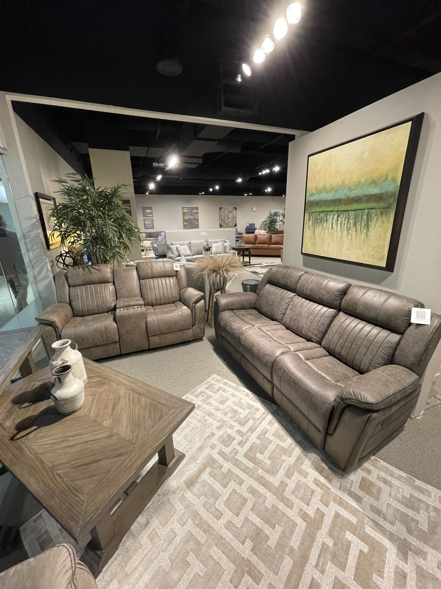 Double Reclining Sofa