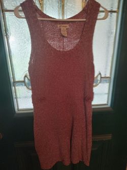 Sleeveless sweater dress Size Medium