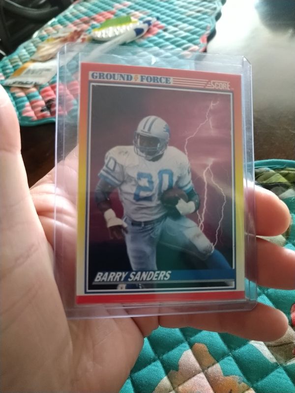 Barry Sanders Ground Force Card