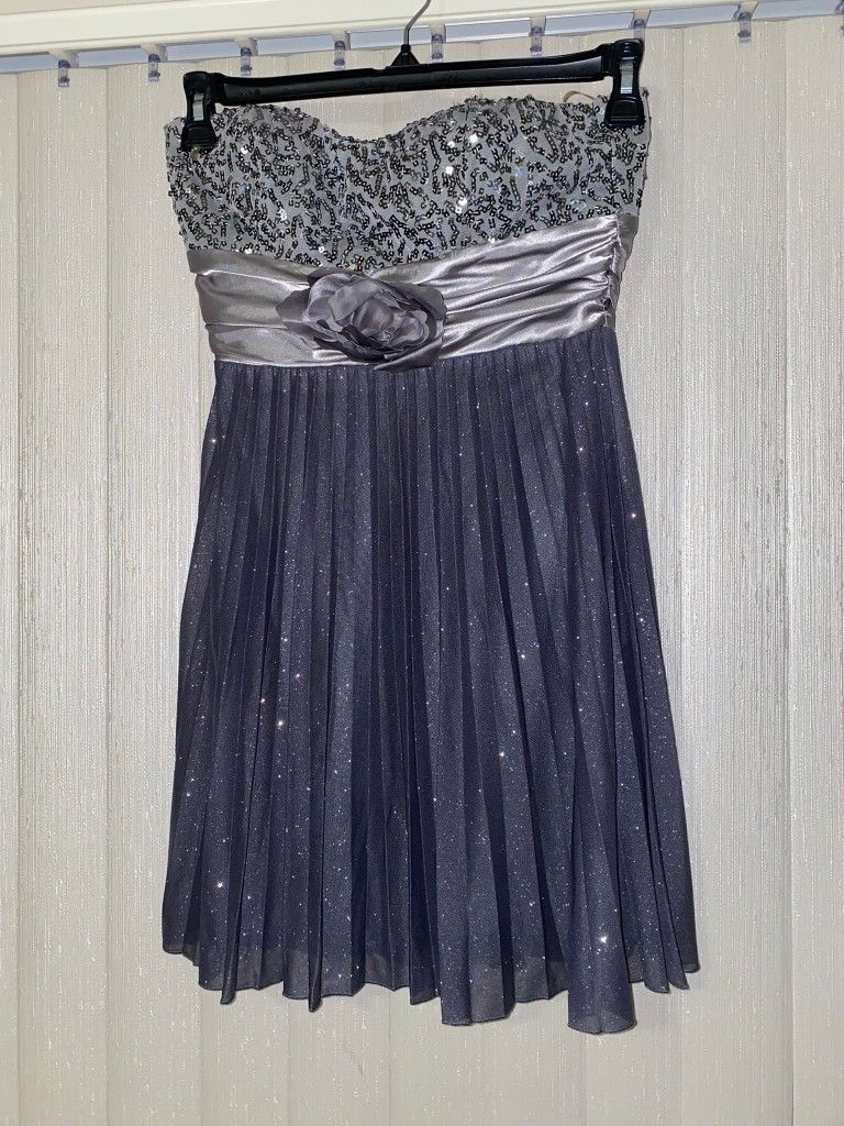 Sequin Evening Strapless Prom/Wedding Dress- 60% Off