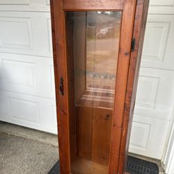 Antique Gun Cabinet 