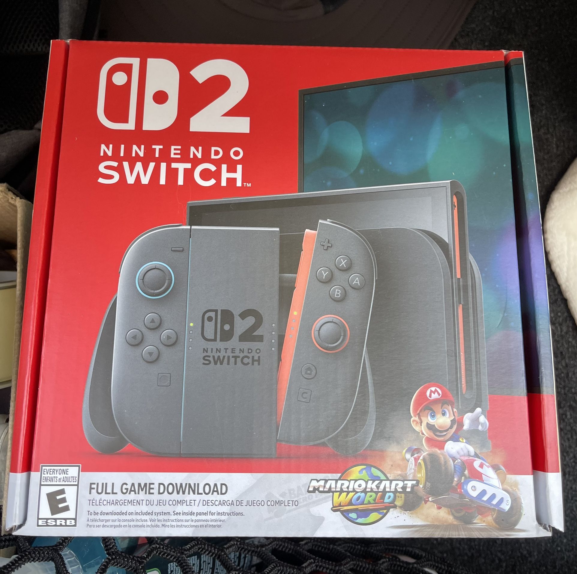 NINTENDO Switch 2 + Mario Kart World Console Bundle