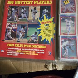 1989-90 Score 100 Hottest Players Baseball Cards