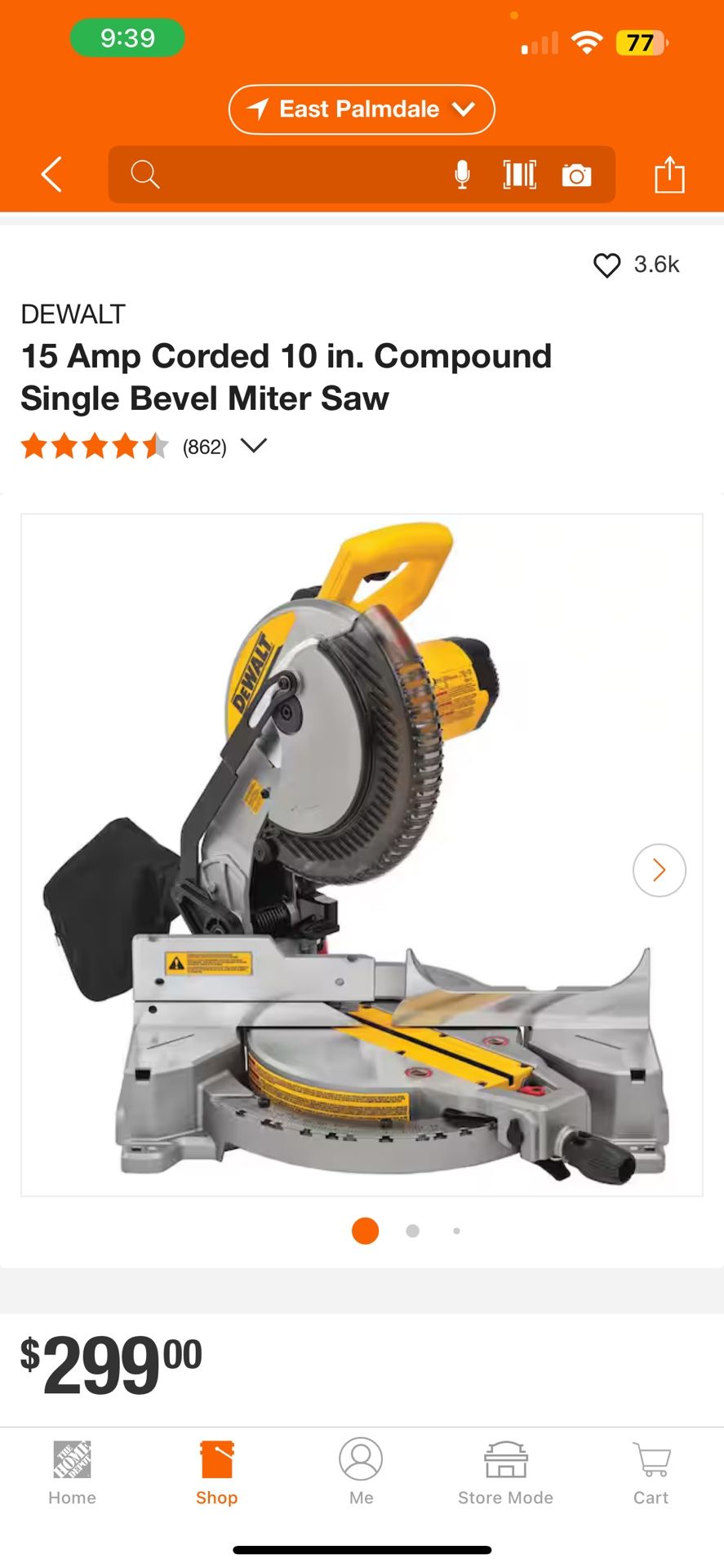 Dewalt Miter Saw