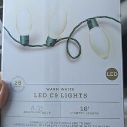 LED C9 Lights '16 Indoor /Outdoor - Warm white 