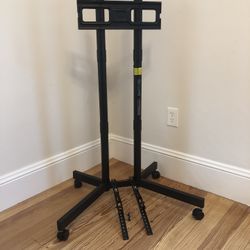 Rolling TV stand