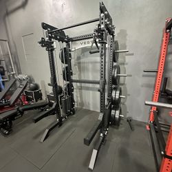 Vesta Fitness PRO SERIES Ultimate Half Rack Functional Trainer/Smith Machine