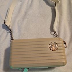 New Starbucks Carry Bag With Shoulder Strap - Cosmetics