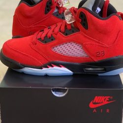 Air Jordan 5 Raging Bulls Size 6y