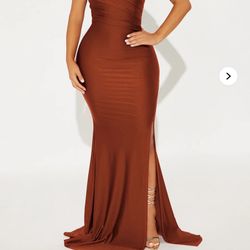 Size Small Rust Formal Dress Fashion Nova