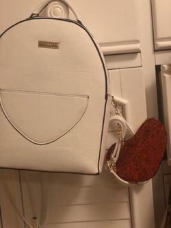 ALDO backpack white