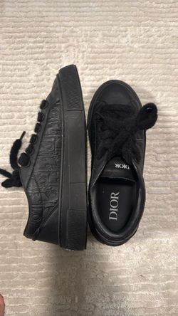 Dior all black shoes