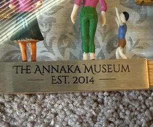 Small metal engraved plaques