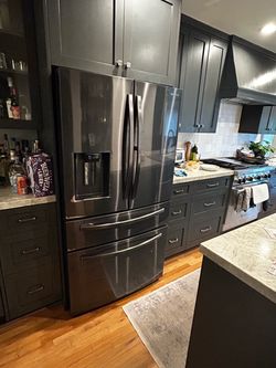 Samsung French Door Refrigerator Black Stainless