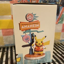 Pokemon World Championships 2025 Anaheim Pikachu Figure Exclusive