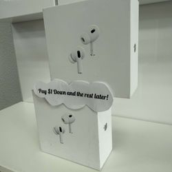 Apple Airpods Pro 2 Wireless Earbuds New - Pay $1 To Take It Home Today and pay the rest later.