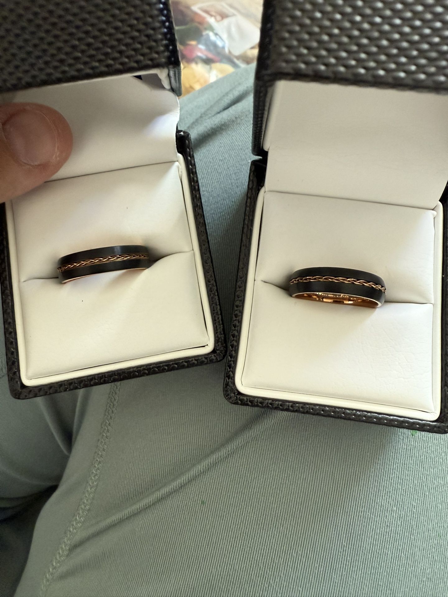 Men’s tungsten ring New Total Of 2