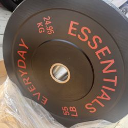 Olympic Bumper Plates 2 x 55 lbs