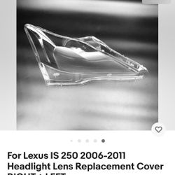 2006-2013 Lexus is250/350 Vland Lens Replacement 