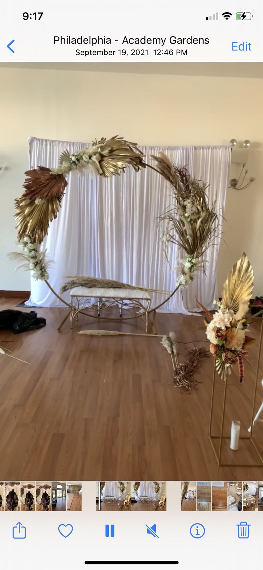 Gold Large Arch