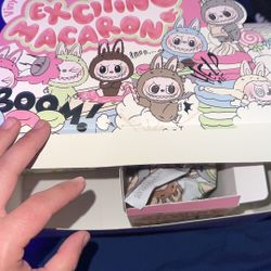 Real Macaroon Labubu From Popmart 