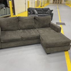 Gray L-Sofa