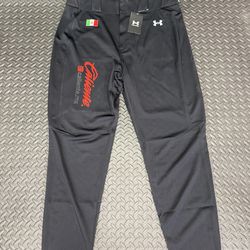 Men’s Size XL Baseball Pants Liga De Mexico Sponsors