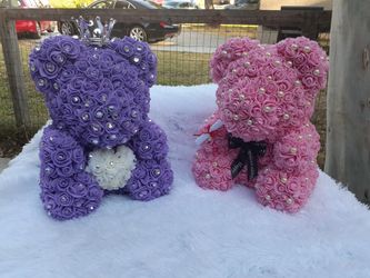 Cute rose Teddy bear 💝