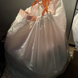 Bag Of Clothes For Adults Different Sizes 