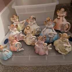 Birthday ceramic doll figurines 1-18 complete set