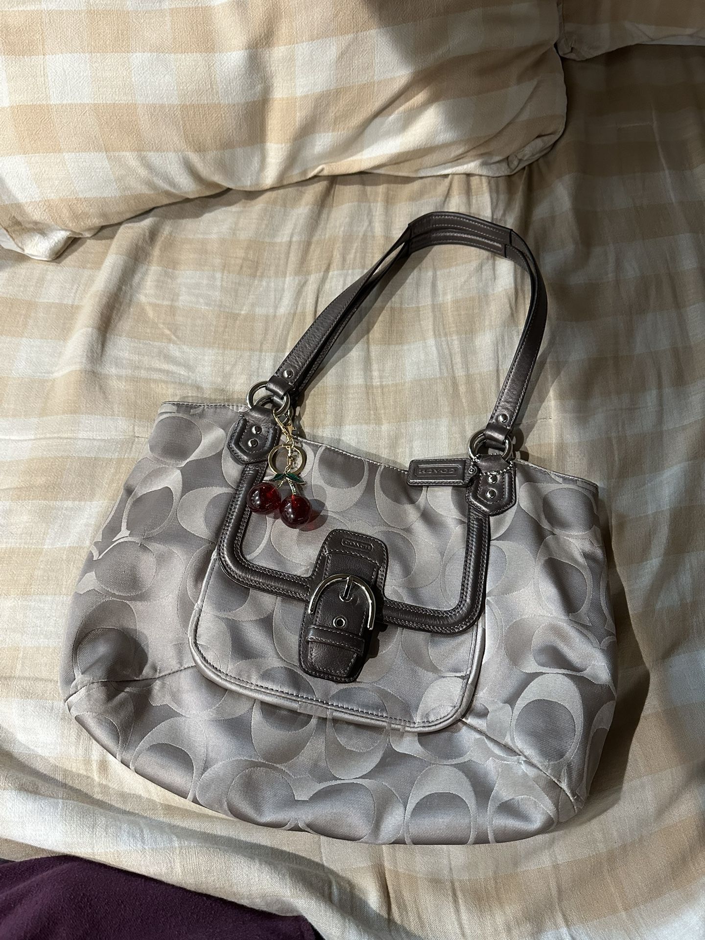 Coach Purse Charm Included