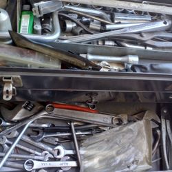 TOOL BOXES TONS OF SOCKETS WRENCHES SCREW DRIVERS ALL KINDS OF TOOLS ALL FOR $175