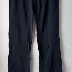 Black Activewear Leggings, Large 