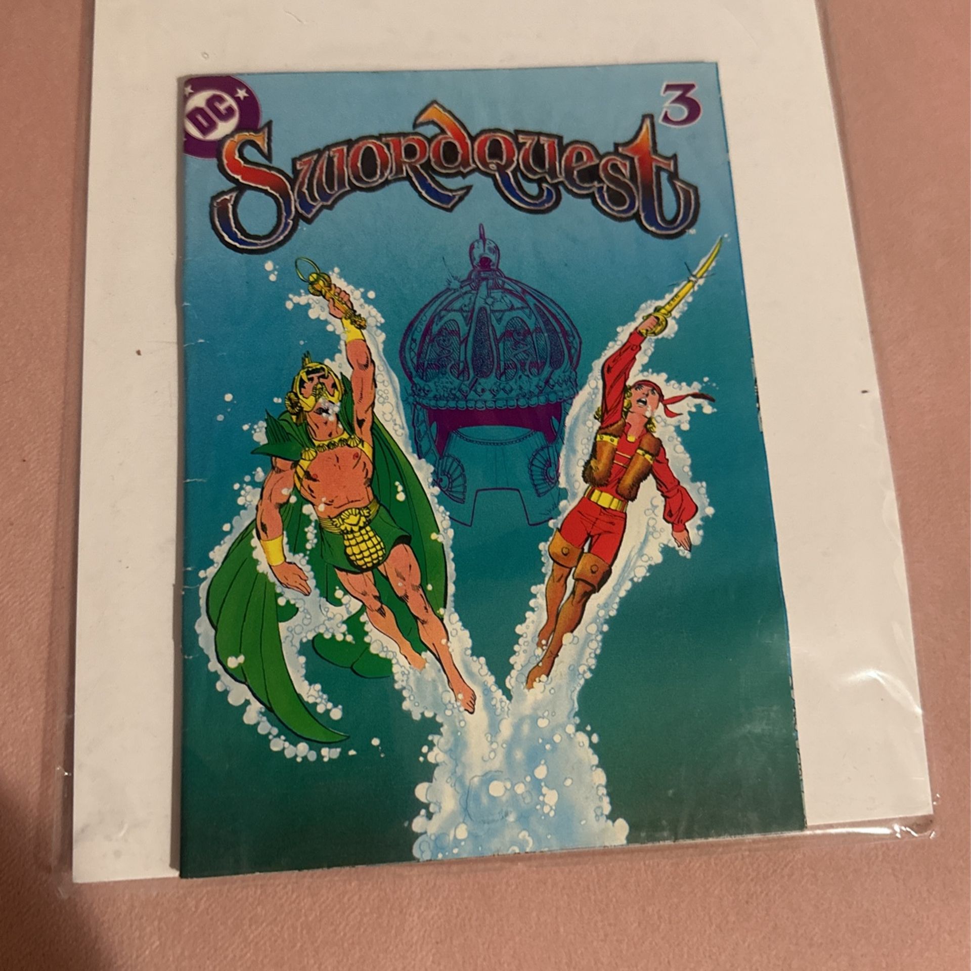 Atari SwordQuest Waterworld Comic
