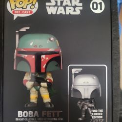 Boba Fett Die Cast Funko EXCLUSIVE