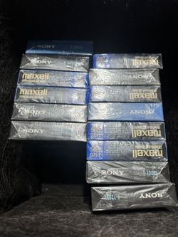 Lot of 14 VHS Tapes Unopened