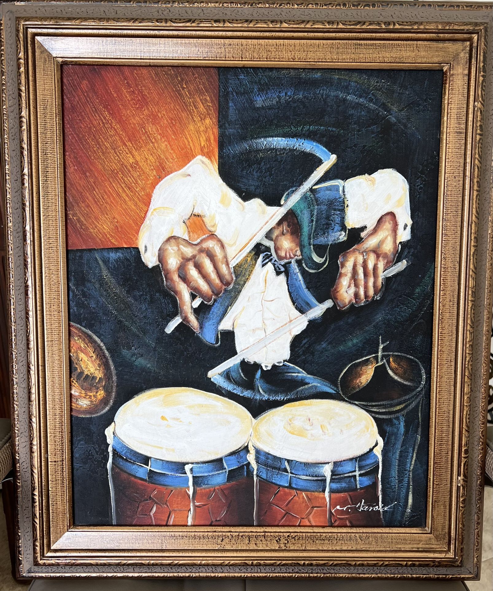 Original M. Harold Oil Painting