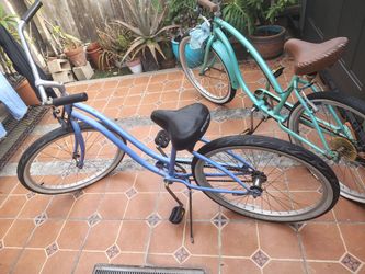 Beach cruiser Vintage Phat Cycles Cruiser Bike - 26" Flame  White Walls  flame  tires