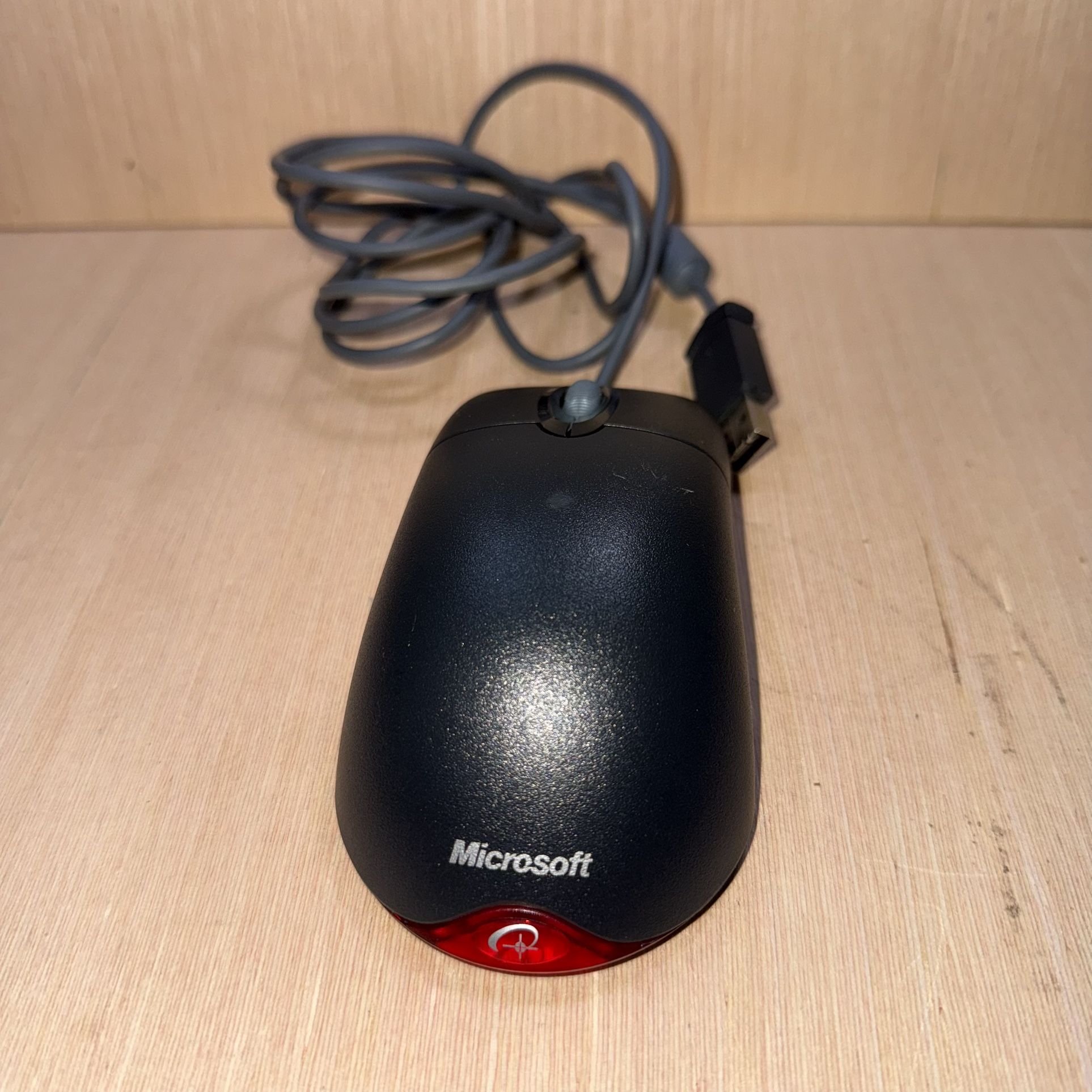 Microsoft Wheel Mouse Optical 1.1A USB PS/2 Compatible X802382 Tested Working!! 